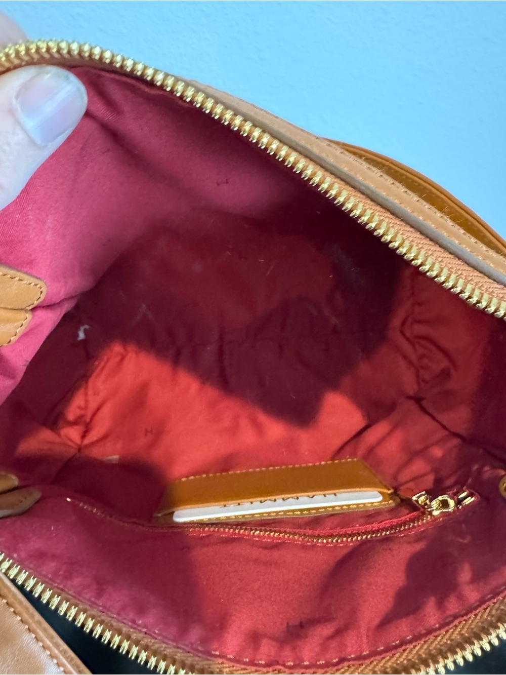 Hammitt Bryant Med Cocoa Raffia Bag NWT - Picture 6 of 7